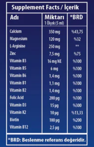 شراب ausvit ostelin بتركيبة نمو العظام ودعم الطول (150 مل)