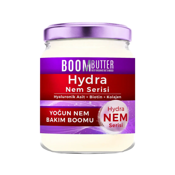 boom butter hydra ترطيب مكثف ومغذي ومضاد للتقصف 190 مل!