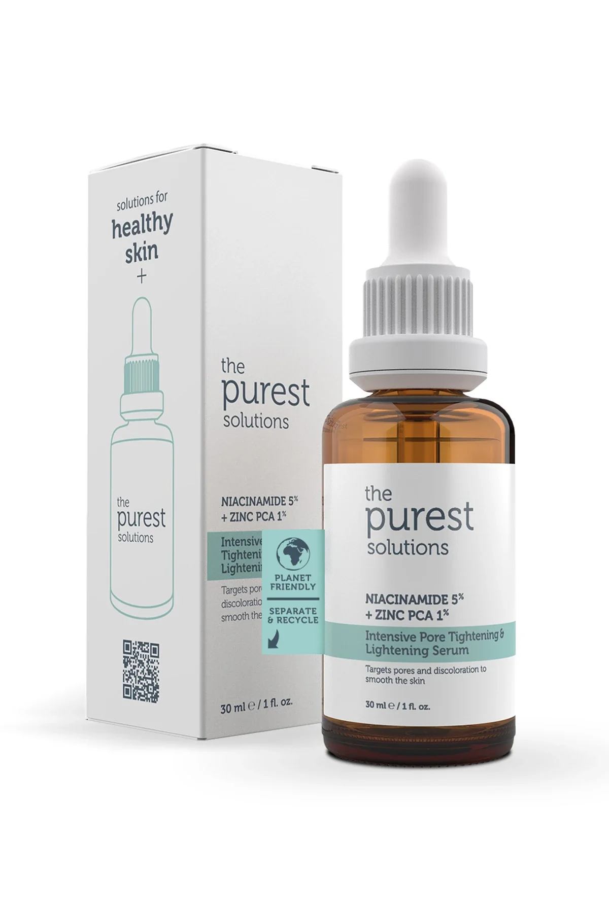سيروم مضاد للمسام والرؤوس السوداء 30 مل من the purest solutions